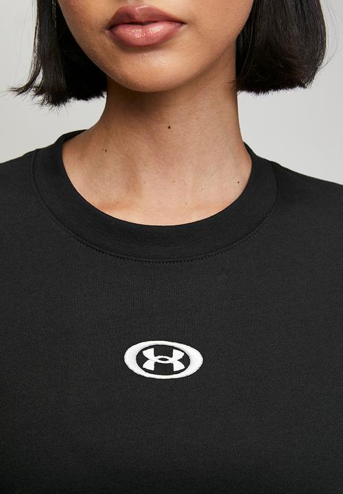Under Armour - Ua W Center Lt Short Sleeve - Black/White