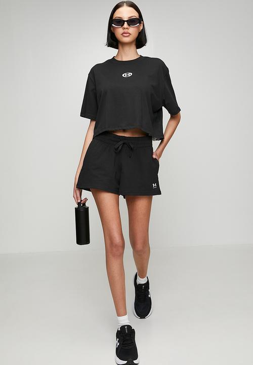 Under Armour - Ua Sport Terry Short - Black/White