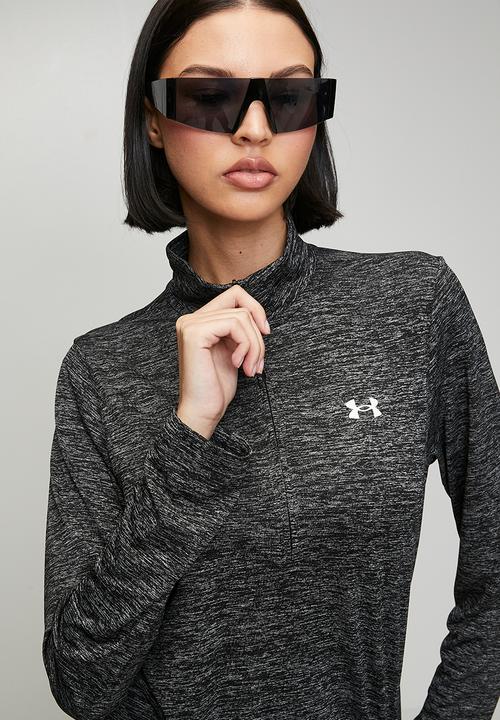 Under Armour - Tech 1/2 Zip- Twist - Black/White