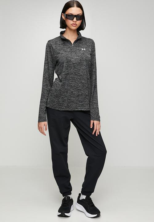 Under Armour - Tech 1/2 Zip- Twist - Black/White