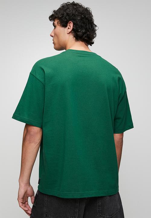 adidas Originals - 72 Athletics Graphic  Tee  - Collegiate green