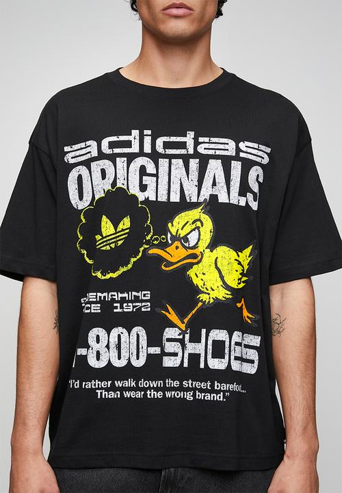 adidas Originals - DUCK GFX Tee  - Black