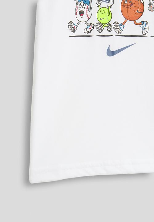 Nike - Nkb Multi Sportsball Tee - White