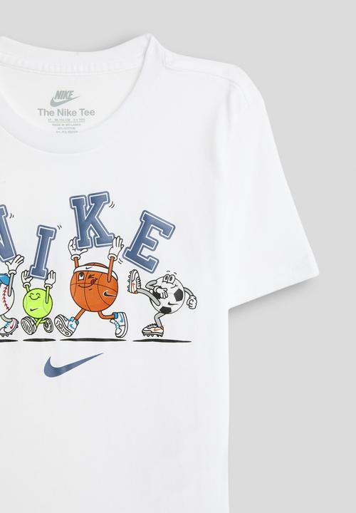 Nike - Nkb Multi Sportsball Tee - White