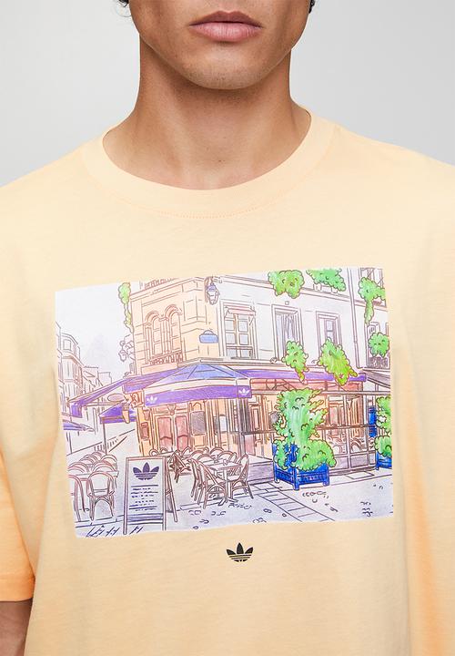 adidas Originals - PAIN PARIS Tee  - crystal sand