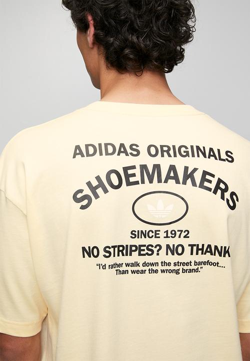 adidas Originals - Shoemakers Tee  - Warm vanilla