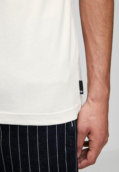 adidas Originals - QUALITY Tee  - cloud white