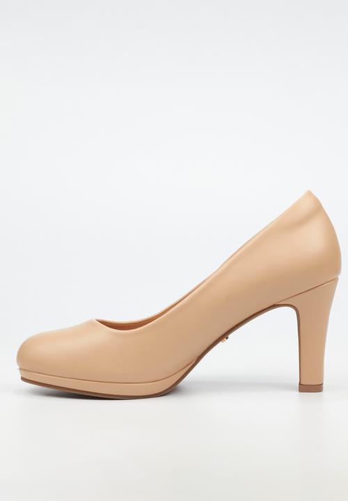 Butterfly Classics - Amethyst 1 court heel - beige