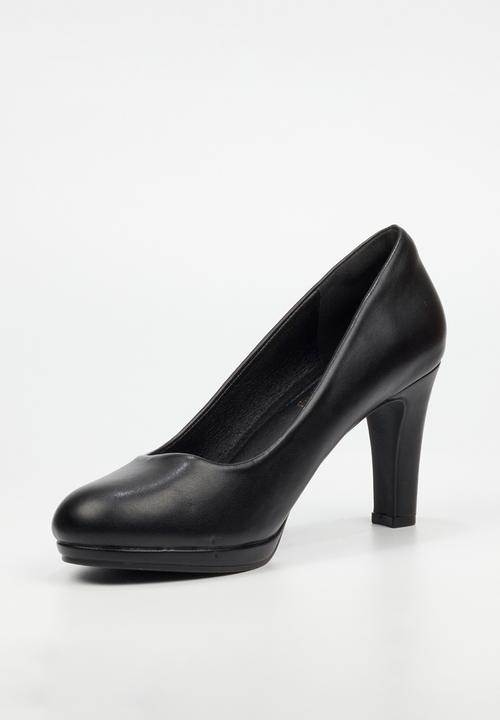 Butterfly Classics - Amethyst 1 court heel - black