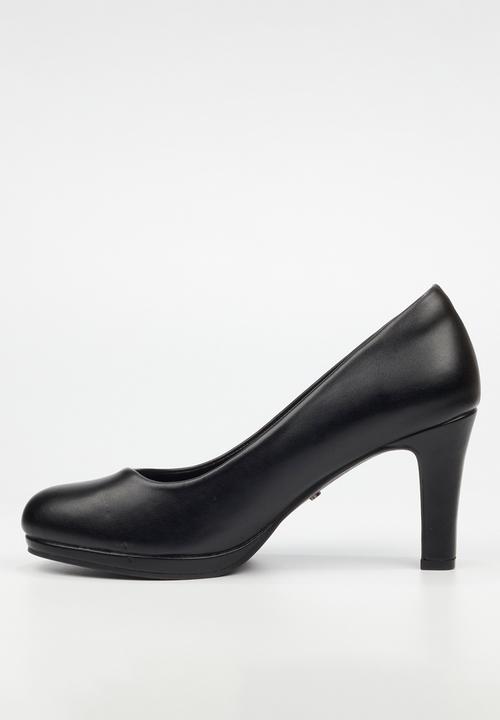 Butterfly Classics - Amethyst 1 court heel - black