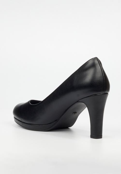 Butterfly Classics - Amethyst 1 court heel - black