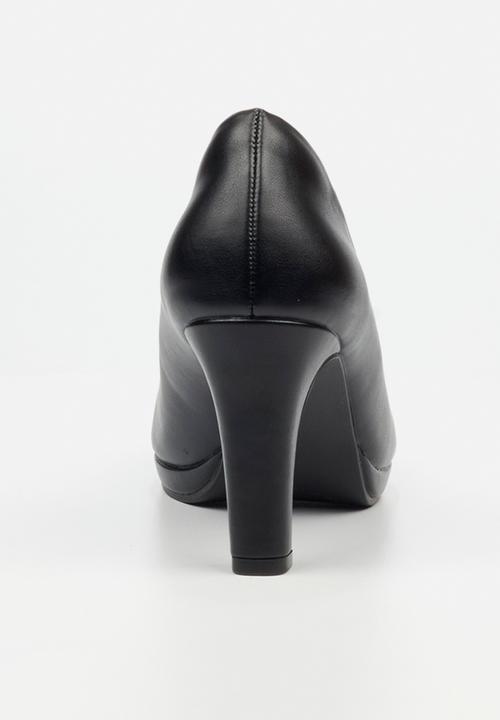 Butterfly Classics - Amethyst 1 court heel - black