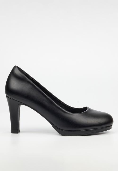Butterfly Classics - Amethyst 1 court heel - black