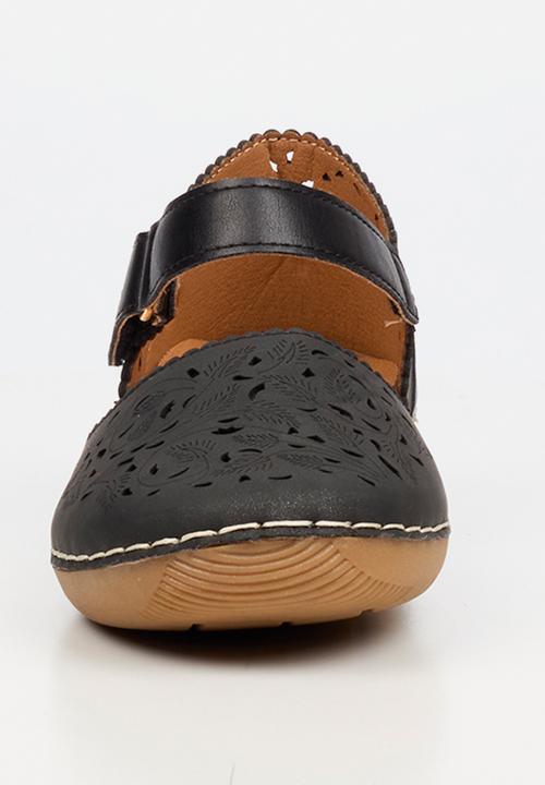 Butterfly Classics - Cindi 7 mary-jane - black