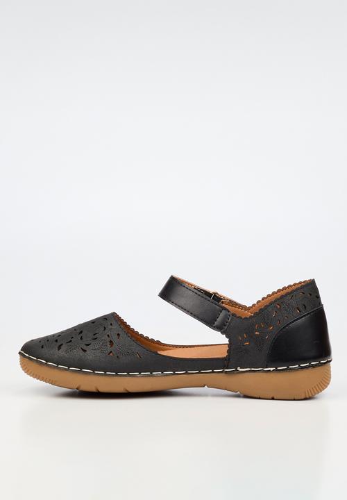Butterfly Classics - Cindi 7 mary-jane - black