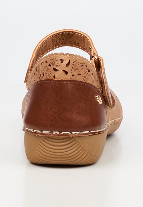 Butterfly Classics - Cindi 7 mary-jane - tan