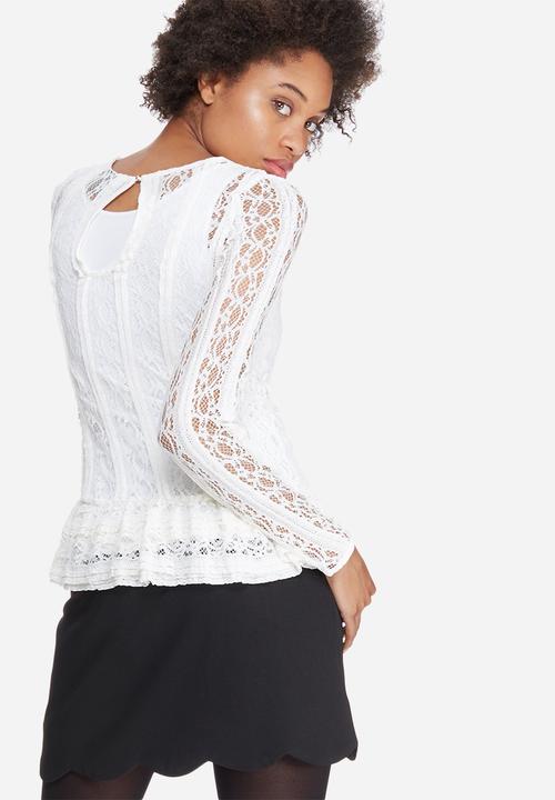 Vero Moda - Bibbi frill top