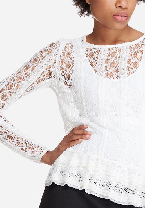 Vero Moda - Bibbi frill top