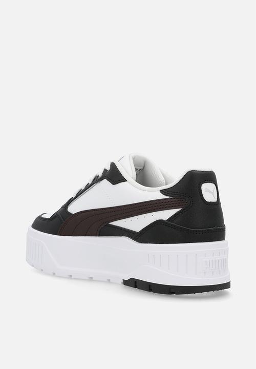 PUMA - Karmen II Idol - PUMA White/Chocolate Fondue/PUMA Black