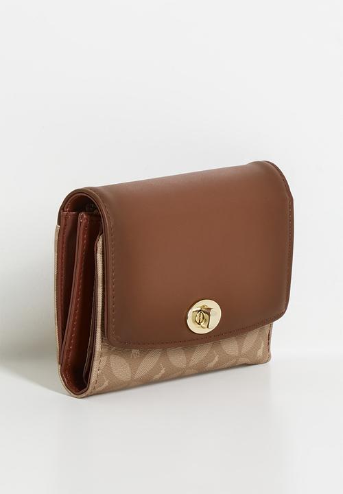 POLO - Medina Medium  Trifold Purse - Chestnut