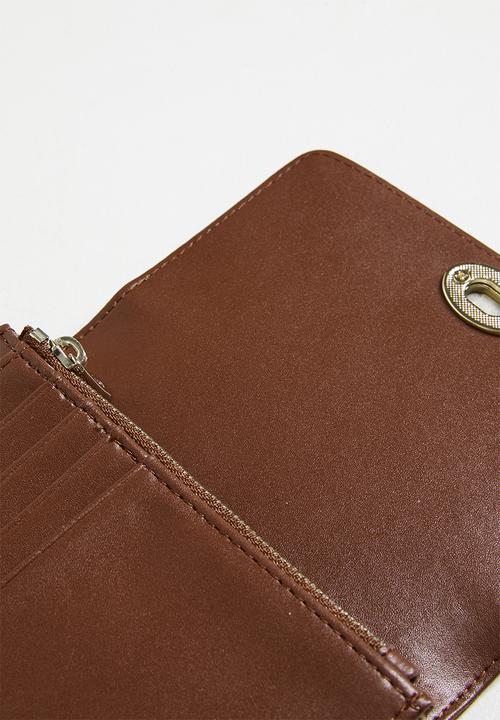 POLO - Medina Medium  Trifold Purse - Chestnut