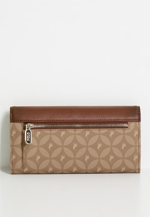 POLO - Medina Trifold Purse - Chestnut