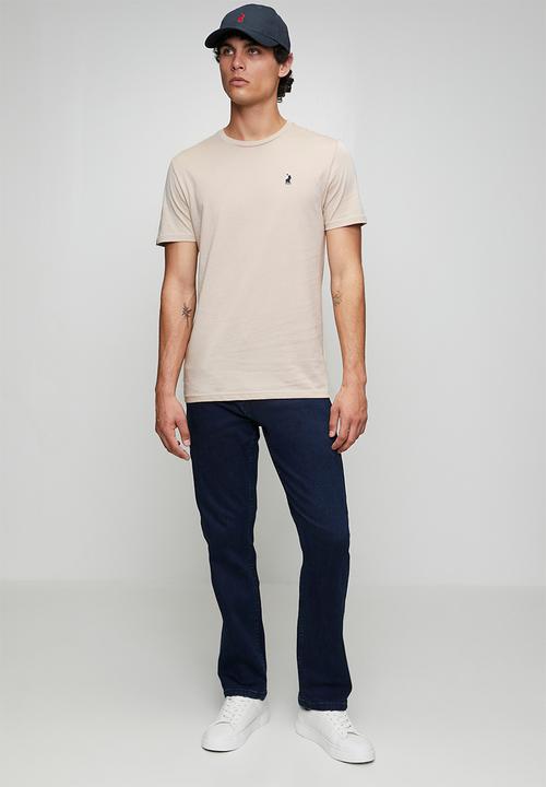 POLO - MENS ESSENTIAL CREW NECK SS TEE - Grey
