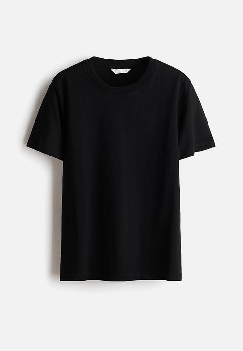 H&M - Mama cotton nursing T-shirt - black