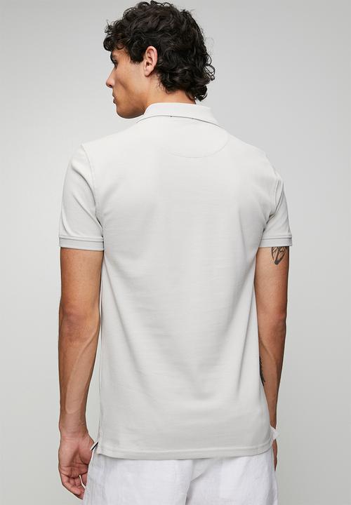 POLO - MENS ESSENTIAL PIQUE SS GOLFER - Grey
