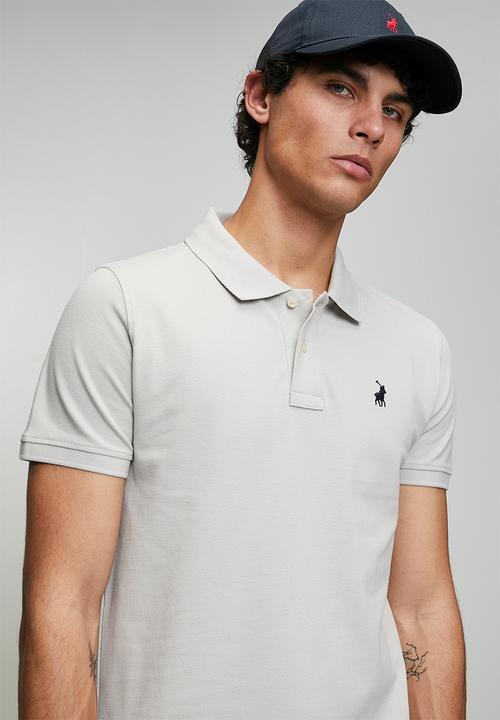POLO - MENS ESSENTIAL PIQUE SS GOLFER - Grey