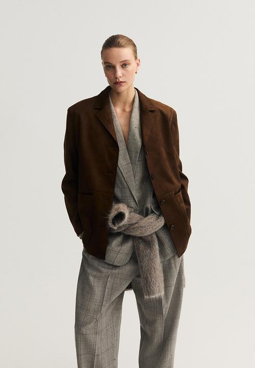 H&M - Jacket - dark brown