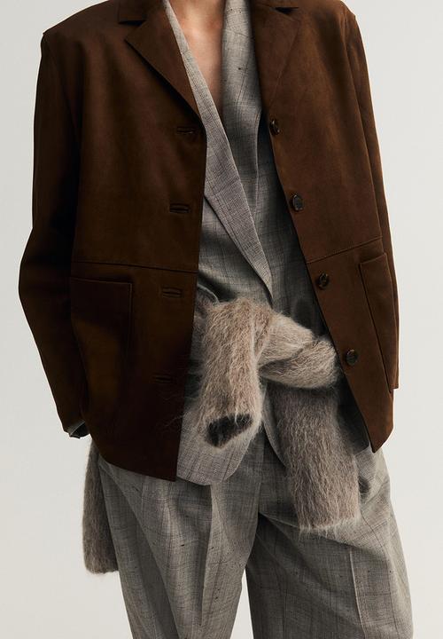 H&M - Jacket - dark brown