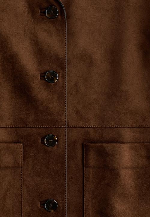 H&M - Jacket - dark brown