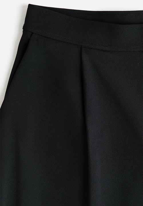 H&M - Wide trousers - black