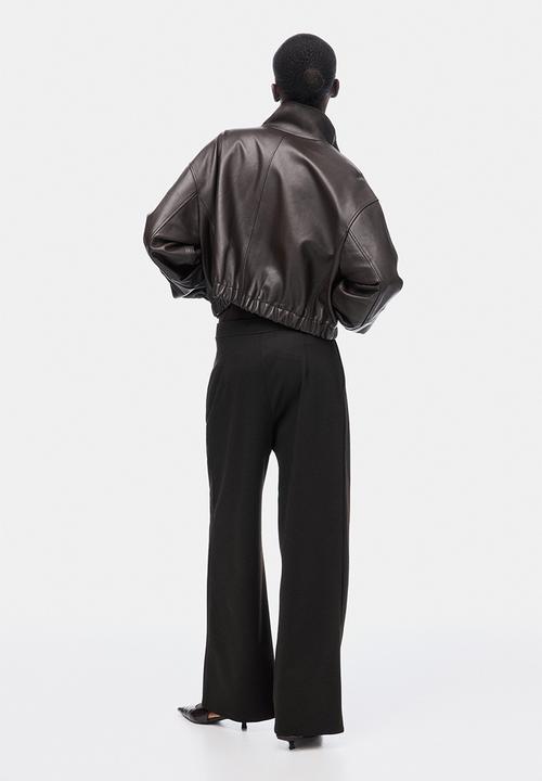 H&M - Wide trousers - dark brown
