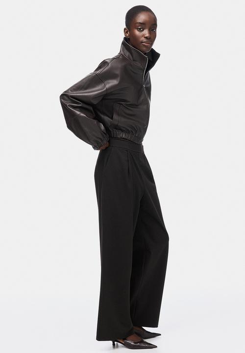 H&M - Wide trousers - dark brown