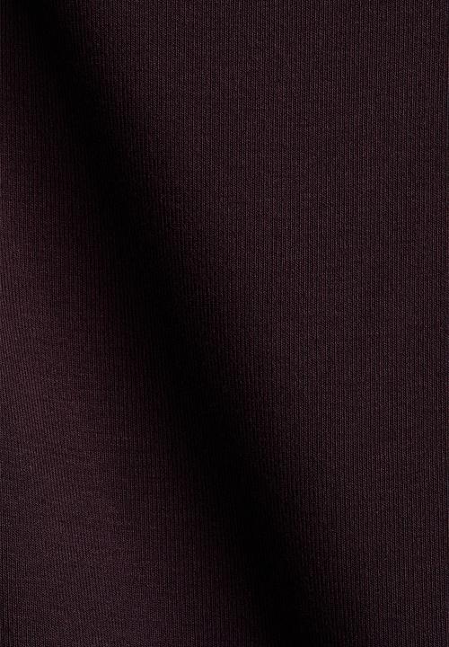 H&M - Cape-detail jersey top - dark plum purple