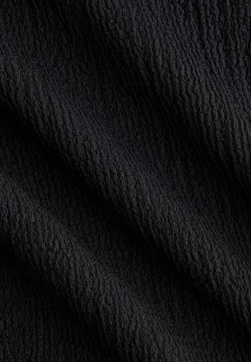 H&M - Textured jersey trousers - black