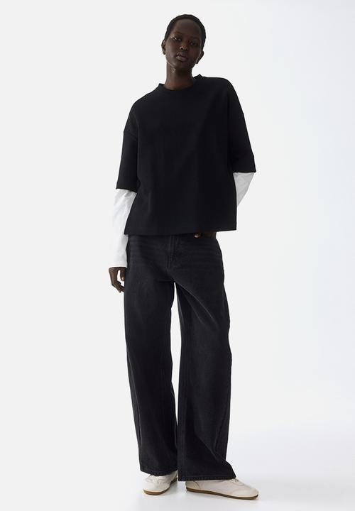 H&M - Interlock t-shirt - black