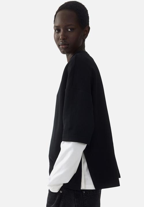 H&M - Interlock t-shirt - black