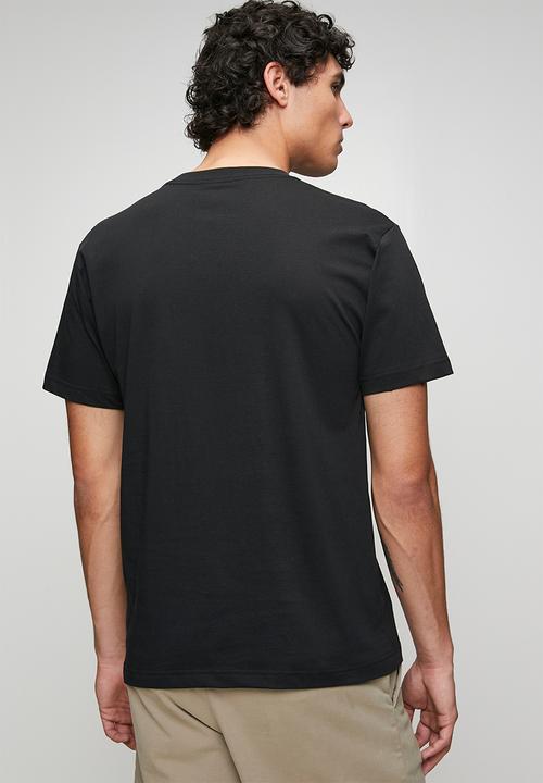 Vans - New Left Chest SS Tee - BLACK-WHITE