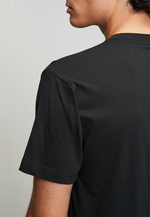 Vans - New Left Chest SS Tee - BLACK-WHITE