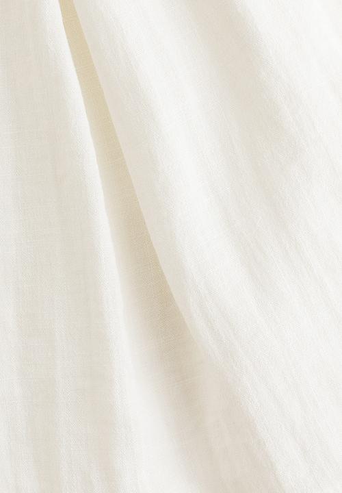 H&M - Drawstring shorts - ivory