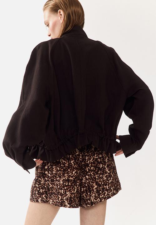 H&M - Drawstring shorts - brown/patterned