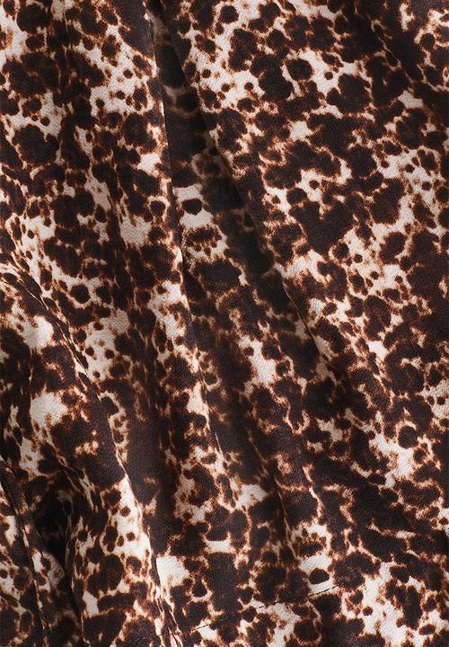 H&M - Drawstring shorts - brown/patterned