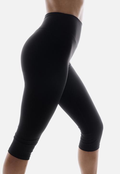 H&M - Capri leggings with sculptmove - black