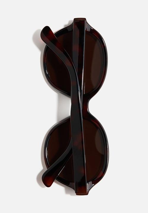 H&M - Round sunglasses - dark brown