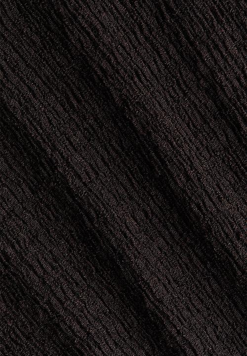 H&M - Crinkled pull-on trousers - dark brown