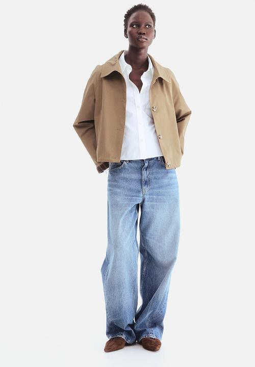 H&M - Twill jacket - dark beige