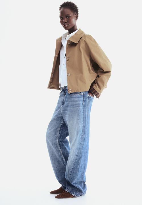 H&M - Twill jacket - dark beige